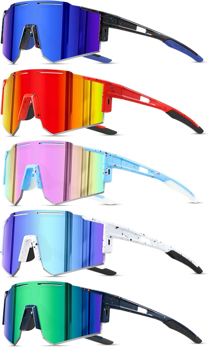 DioKiw Polarized Kids Sunglasses Youth Softball Cycling Sports Sun Glasses Boys Girls UV400 Protection Goggles