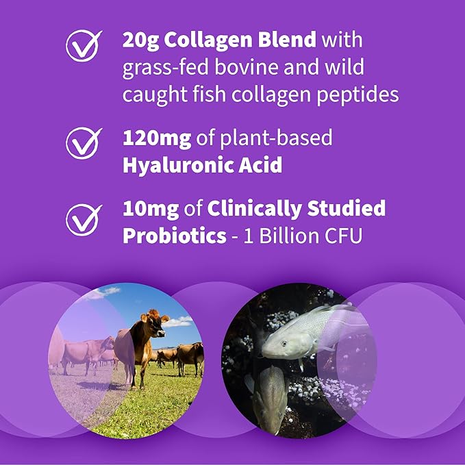 Garden of Life Collagen Beets Bundle: Multi-Sourced Collagen Hyaluronic Acid Unflavored, 12 Servings + Organic Beets Detox Cranberry Pomegranate, 30 Servings + Collagen Peptides Powder, 14 Servings