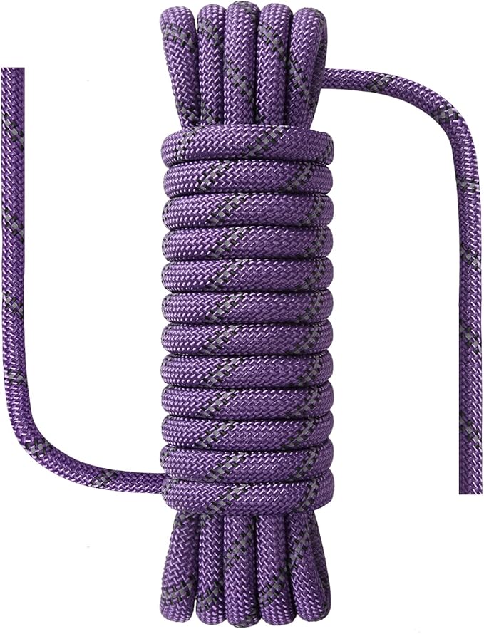NorthPada 1/2 in x 16 ft Nylon/Polyester Outdoor Rope for Arborist, Swing, Boating, Marine, Floating, Fishing, Rafting, Hi...