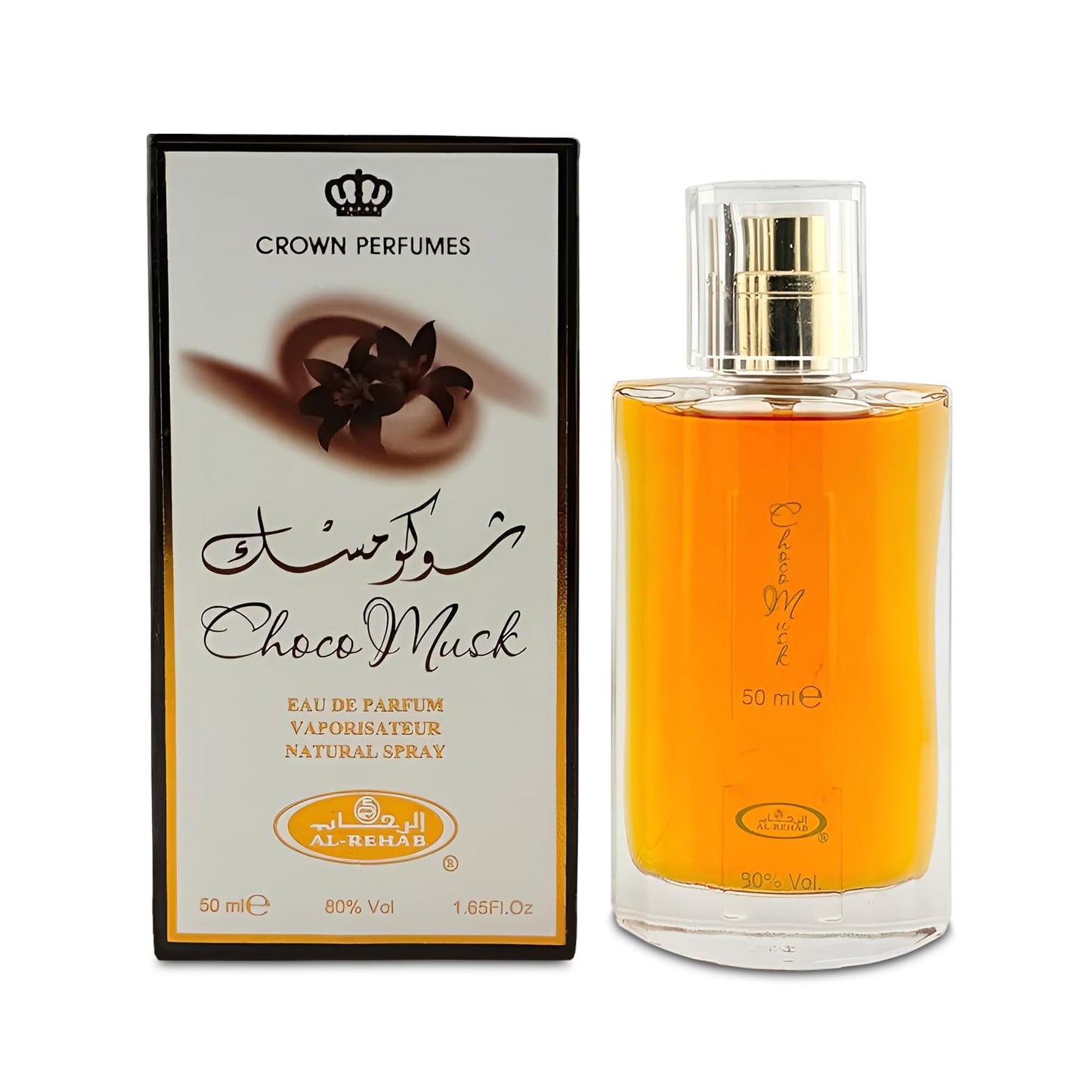 A CENTER Choco Musk Men/Women Cologne Eau De Parfume Vaporisateur Natural Spray Perfume for Men/Women 1.65 Fl Oz