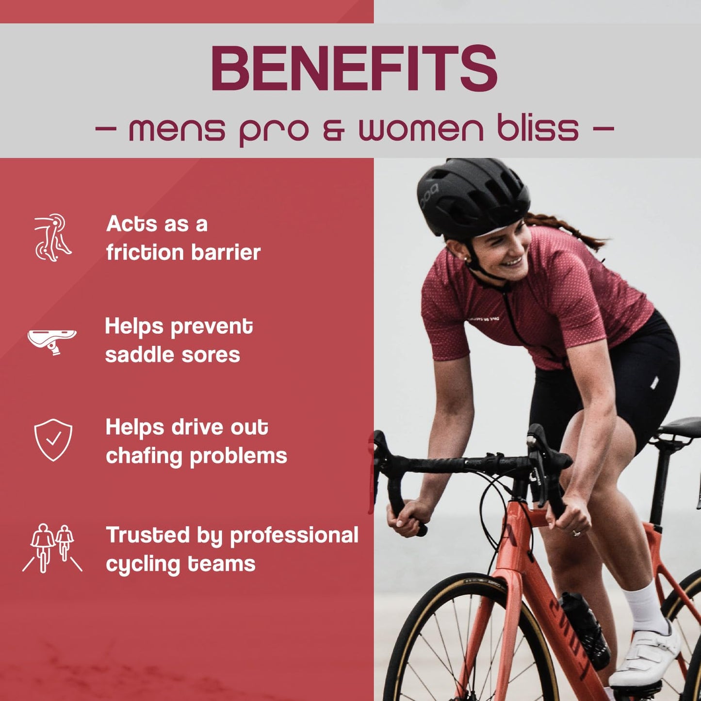 dznuts Bliss Chamois Cream for Women, (4oz/120ml)