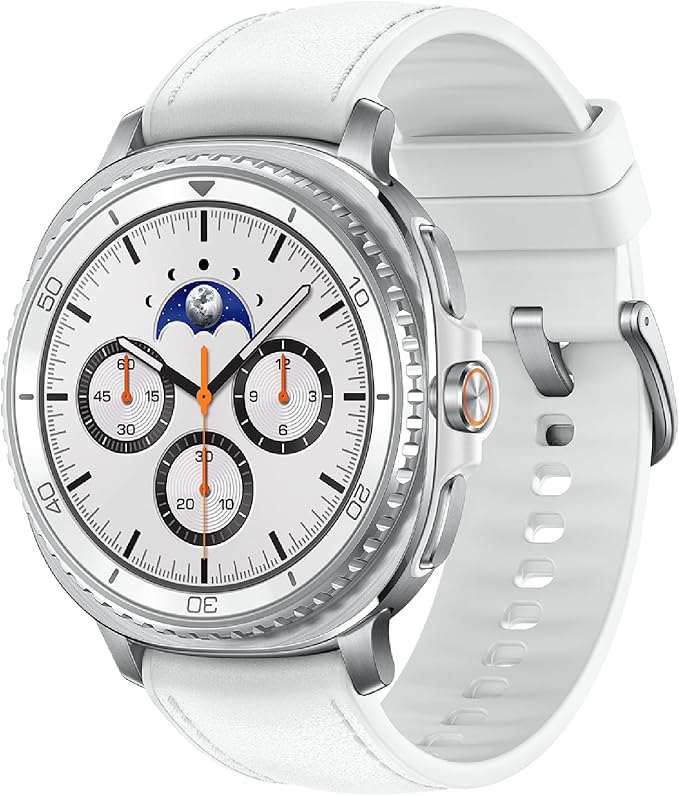 Samsung Galaxy Watch 8 Classic (2025) 46mm Bluetooth Smartwatch, Cushion Design, Rotating Bezel, Quick Button, Sleep Coach...