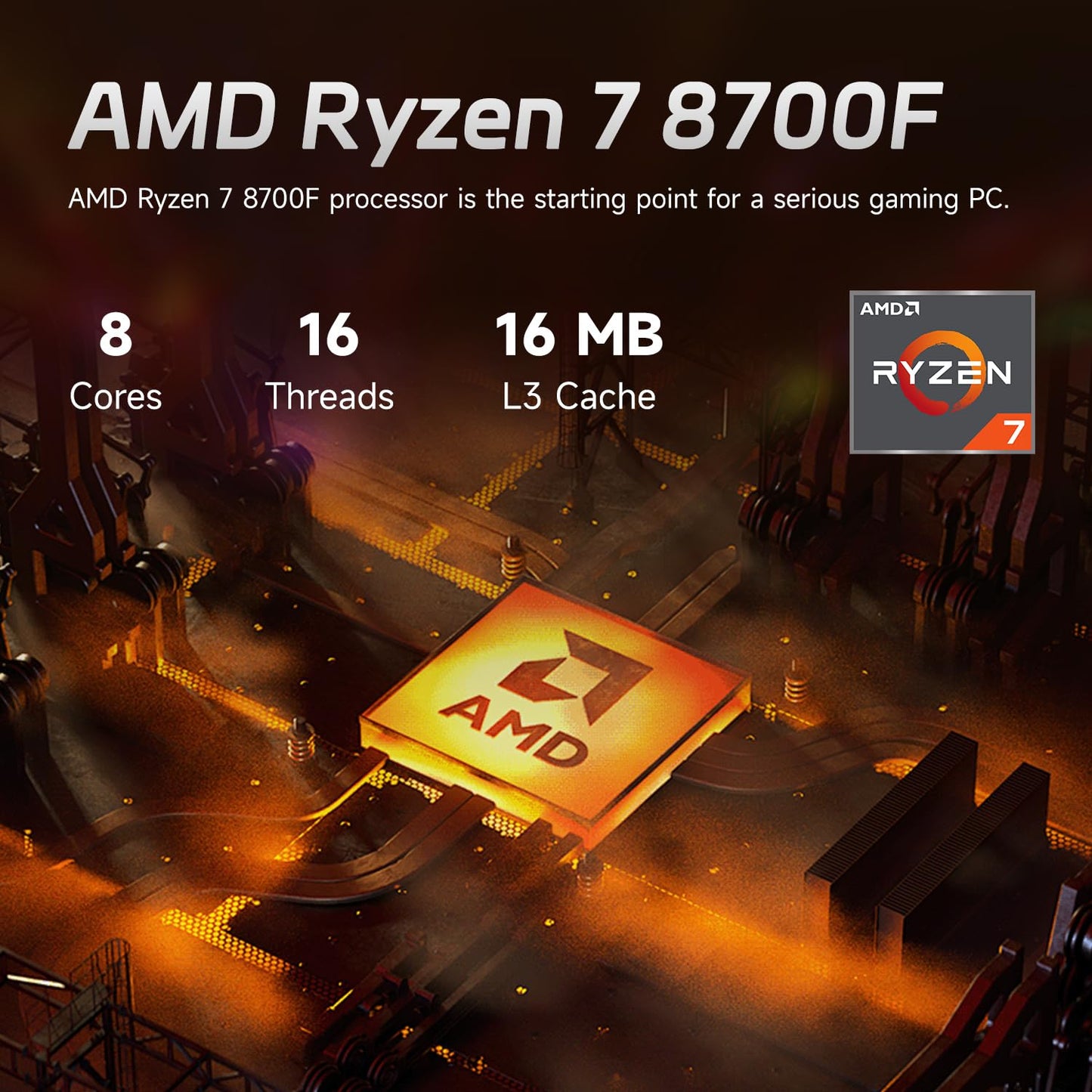 Hp Omen 16L Pro Business Gaming Desktop,Amd Ryzen 7 8700F(Beats Intel I7-14700F),Nvidia Rtx 5060,64Gb Ddr5 Ram,2Tb Ssd,W11P, Wi-