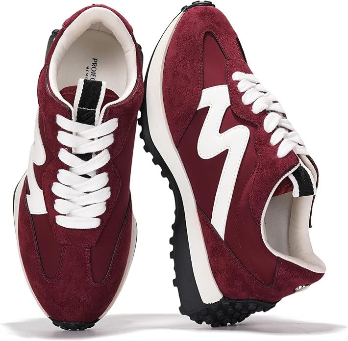 Project Cloud Trendy Fashion Sneakers for Women 2026 - Memory Foam and Non-Slip Comfortable Casual Ladies Shoes for Womens...