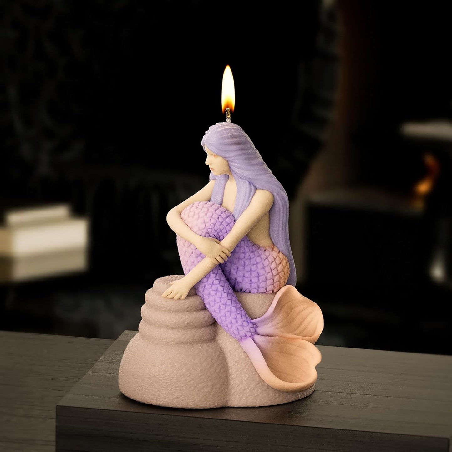 Religion Cylinder Nativity Jesus Angel Soap Resin Casting 3D Nativity Scene Candle Making Molds