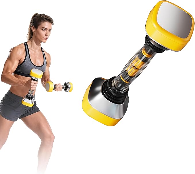 Shaking Weight Adjustable Dumbbell Set 22-66 lbs,Weight for Full Body Workout, Home Gym Equipment for Men & Women, Adjusta...