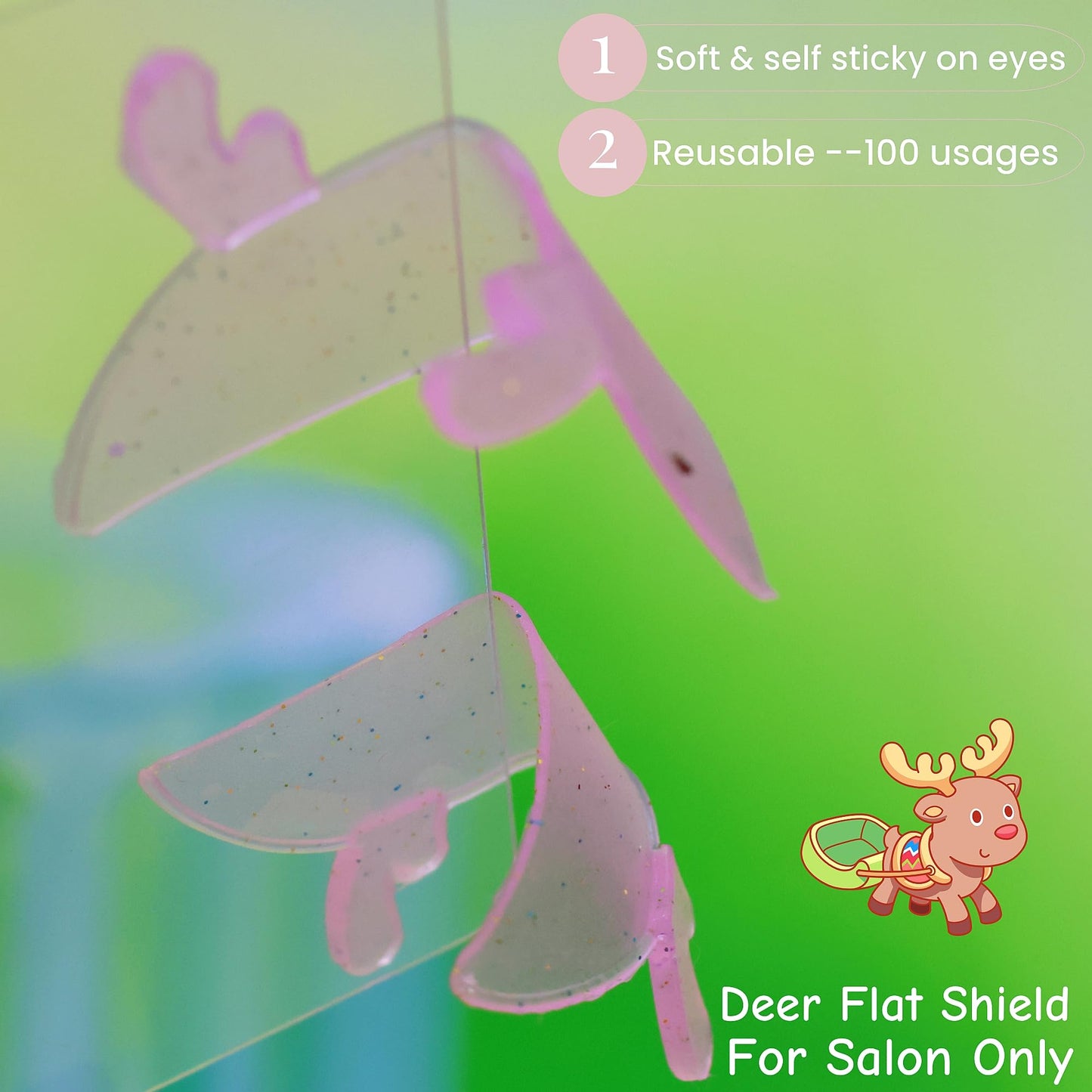 Korea Lash Lift Flat Shields Korean Flat Shield 1mm Thin Eyelash Lift Pad For NO.1 Perm Soften Eyelashes 100% Self-sticky Liftin