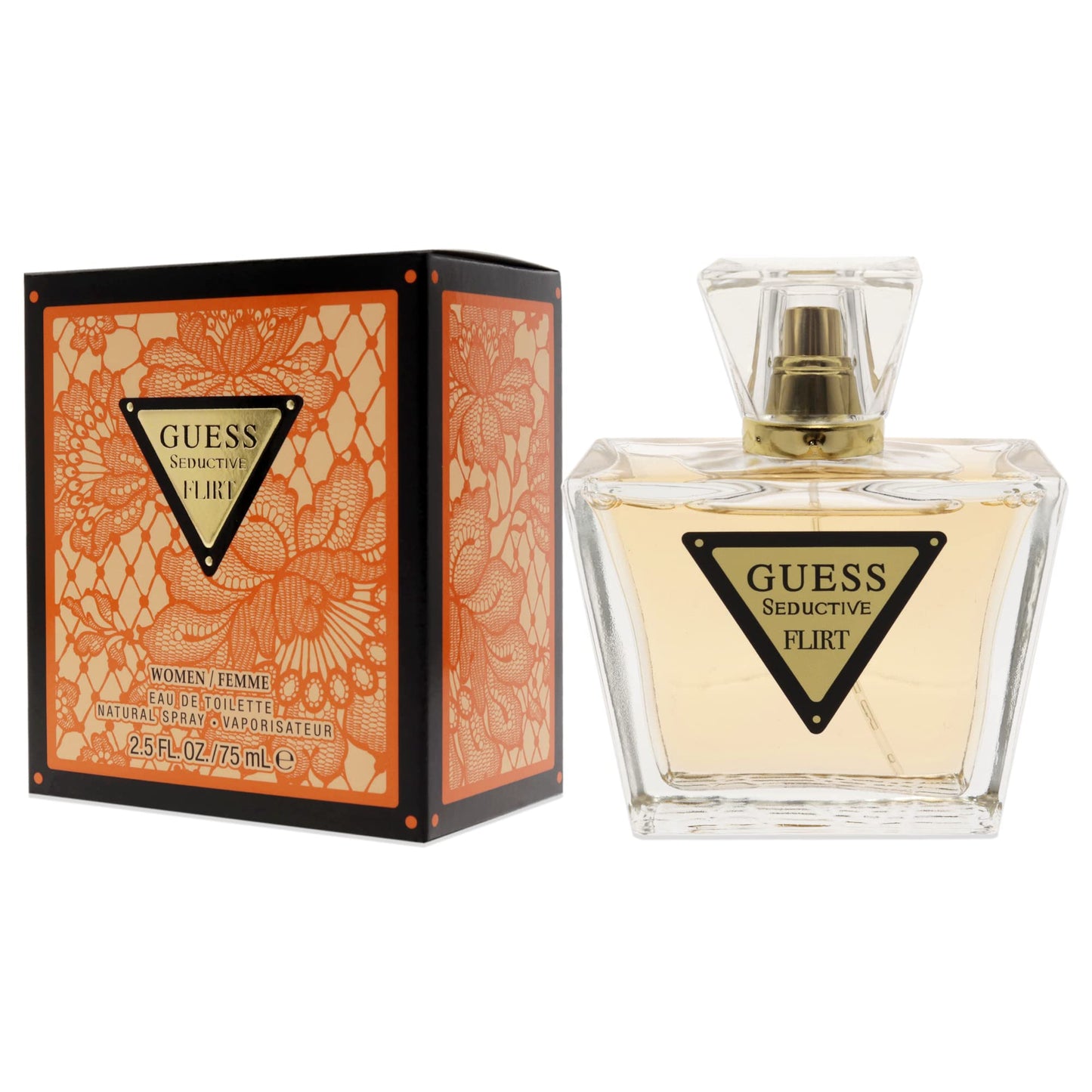 GUESS Seductive Flirt Eau de Toilette Spray Perfume for Women, 2.5 Fl Oz