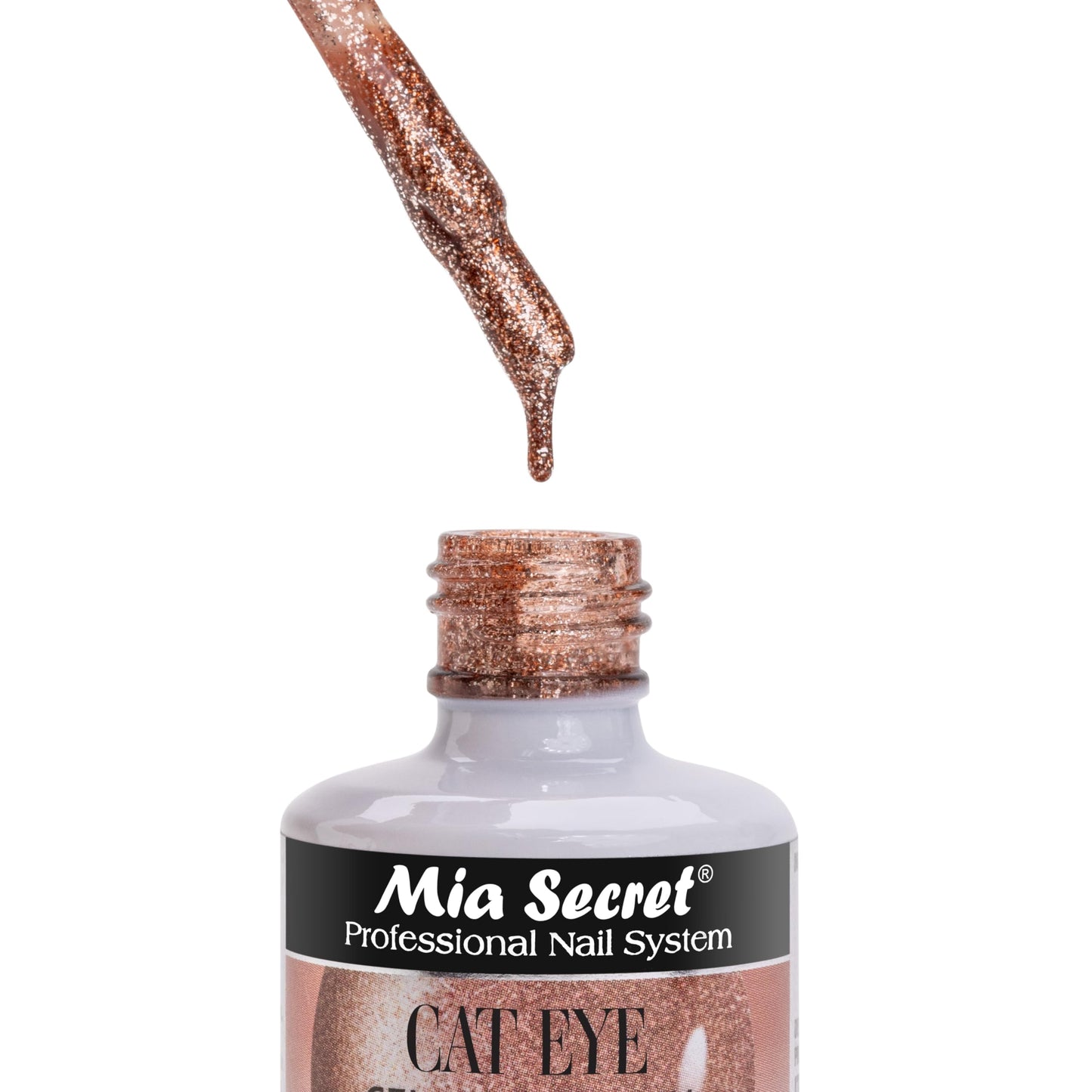 Mia Secret Gel Polish Cat Eyes MADE IN USA DIY or Salon (Comet, 0.5)