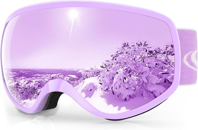 findway Kids Ski Goggles, Kids Snowboard Goggles for Boys Girls Toddler age 3-12