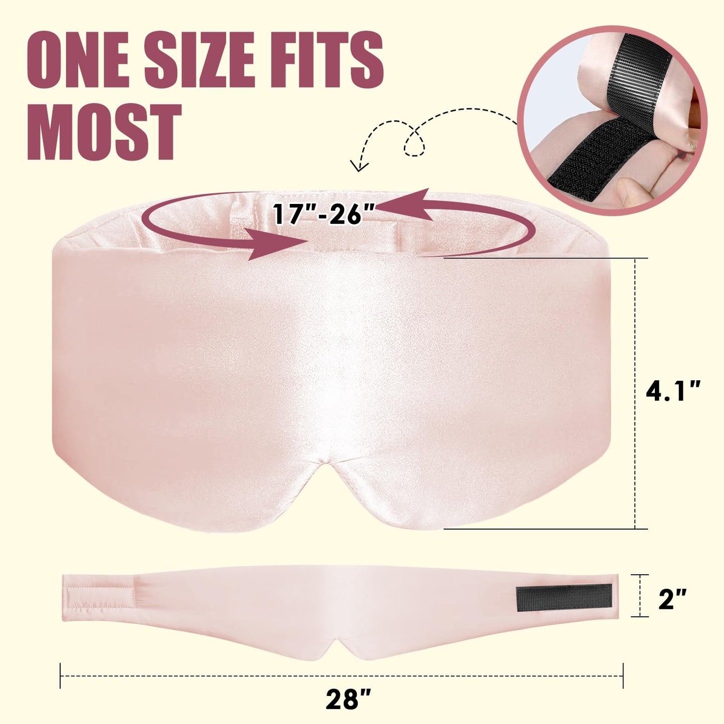 Heated Eye Mask for Dry Eyes and Sinus Pressure Relief, Ultra Soft Face Heating Pad for Tension Headache Relief Pink