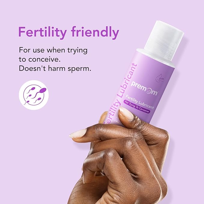 Premom Water Based Fertility Lubricant + Premom Multivitamin for Women - Prenatal Formula Vitamin Supplements