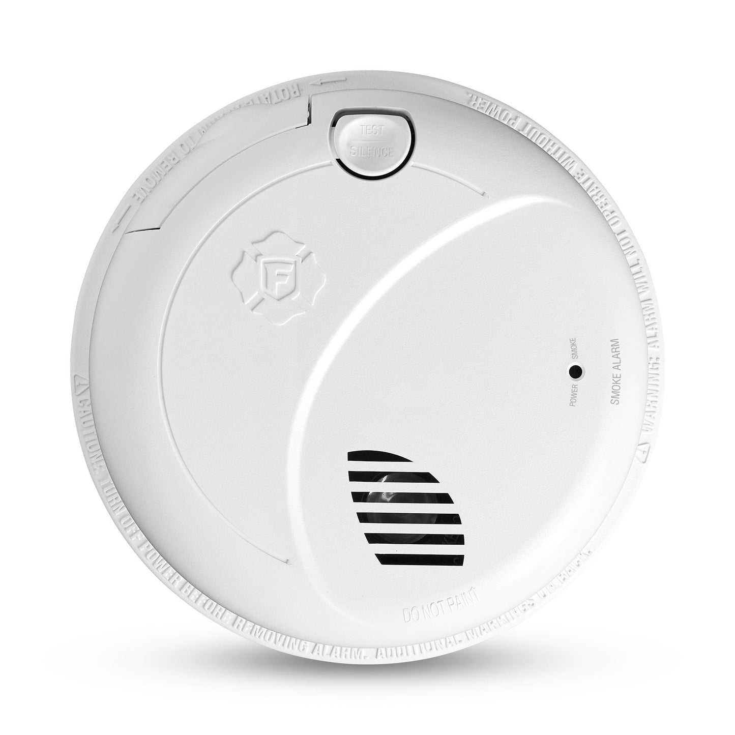 First Alert SM100V-AC, Interconnect Hardwire Smoke Alarm with Battery Backup & Voice Alerts, 1-Pack