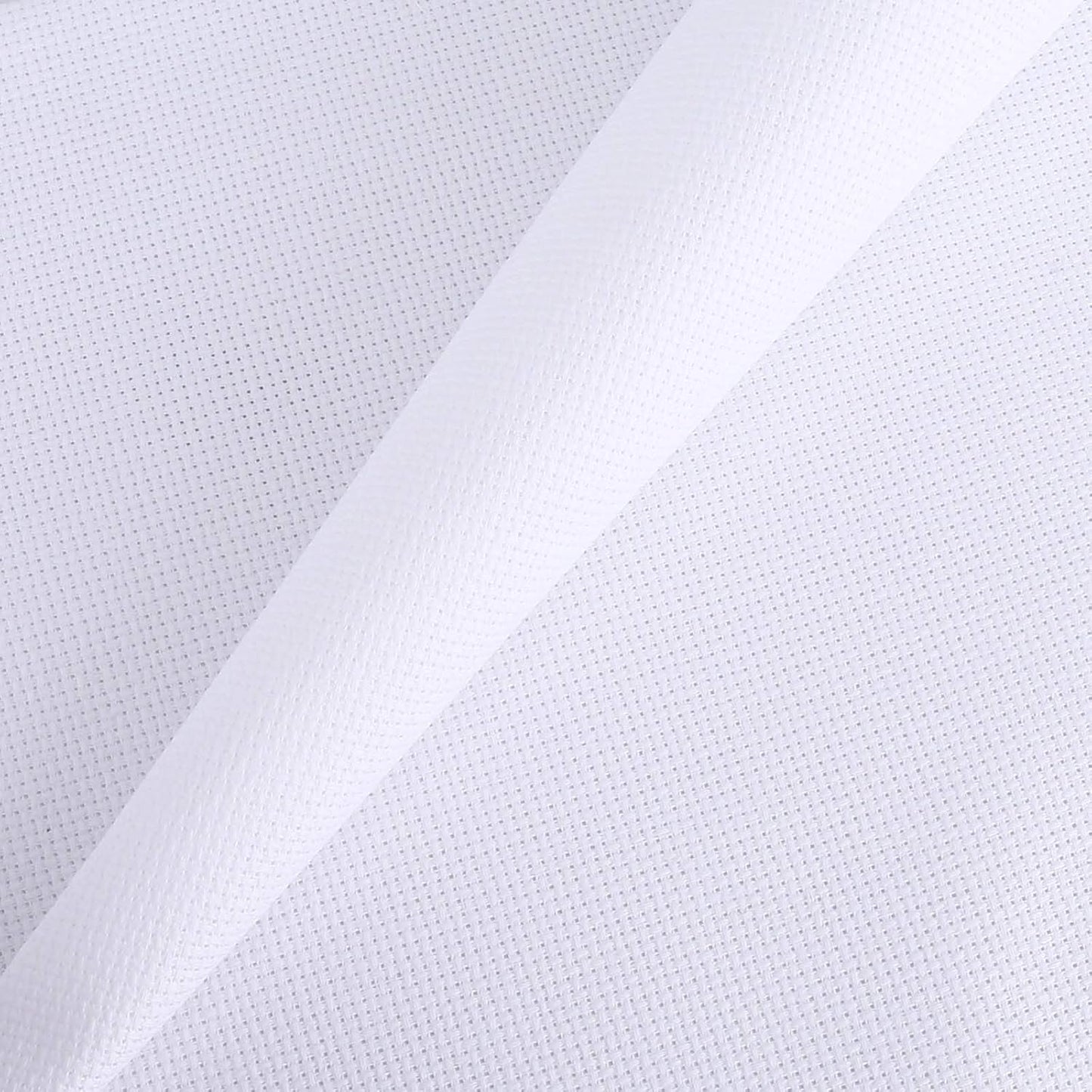 Aida Cloth 16 Count Cross Stitch Fabric,19×28inch (16CT, White)