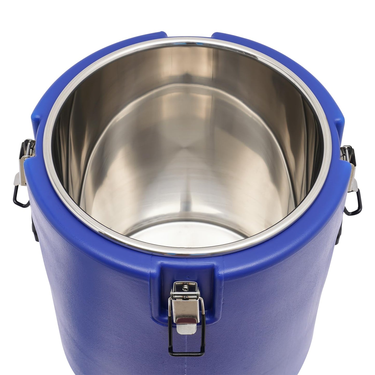 LOYALHEARTDY Commercial Insulated Food Container, 32QT/8Gal Insulated Soup Container Bucket Commercial Food Warmer Insulation Barrel for Hot or Cold Food for Restaurant, Canteen, Home (Blue,)