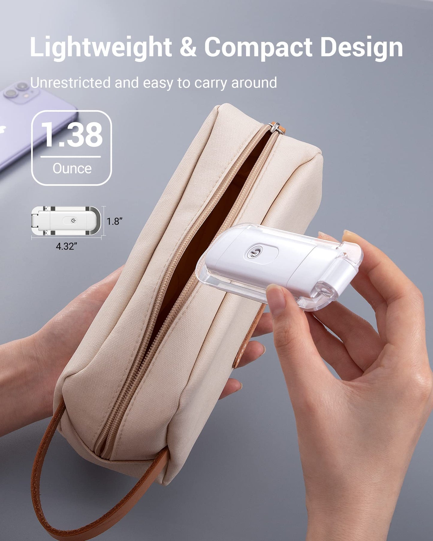 Dewenwils Led Book Light - Usb Rechargeable, Daylight Color, Eye Care, 2 Brightness Levels, Ideal For Kids And Bookworms