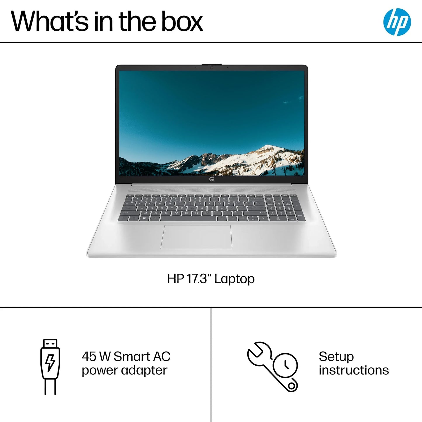 Hp Business Laptop Computer, 17.3 Fhd Ips Led Display, Amd Ryzen 5 7430U Processor, Windows 11 Pro Laptop 32Gb Ram 1Tb Ssd, Micr