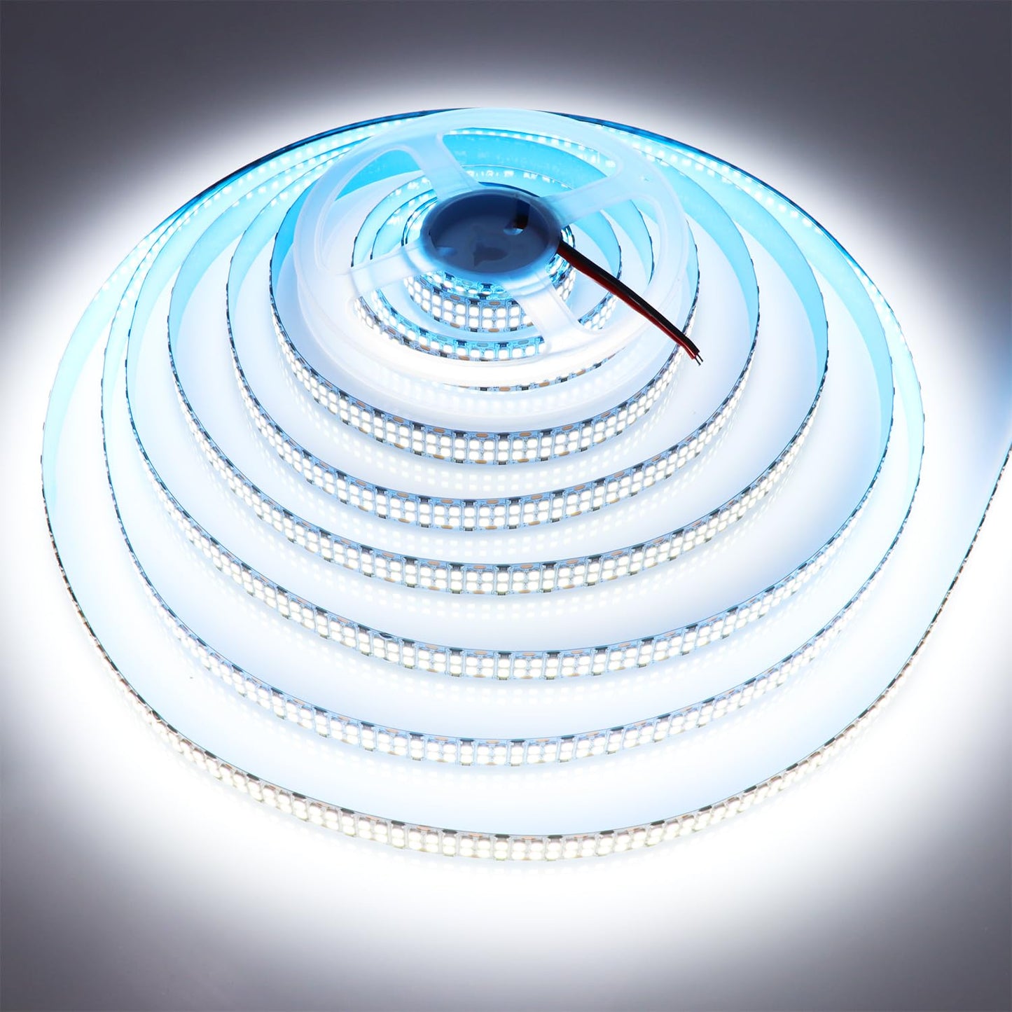 LEDENET LED Strip Lights 16.4ft 2400 LEDs Cold White 6500K Non-waterproof IP20 Flexible Tape Light DC 12V Model LEDENET-STRIP-