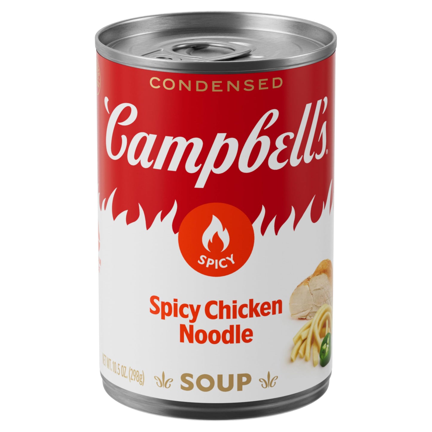 Campbell's Condensed Spicy Chicken Noodle Soup - 10.5 oz Can (Pack of 1)