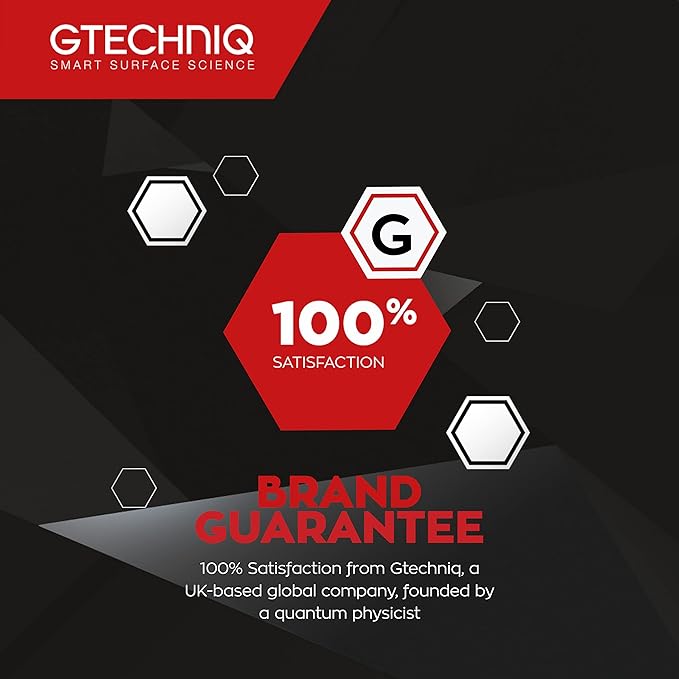 Gtechniq G4 Nanotech Windshield Polish, 3.4 fl oz | Removes Stubborn Dirt and Grime, Removes Water Spots and Tarnishes, Clinically Clean Smear and Scratch-Free Finish