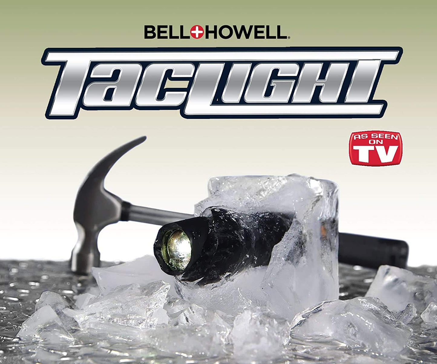 Bell+Howell Taclight Bright Led Flashlight Tactical Flashlights Zoom Function 5 Modes 100 000 Hour Bulb Water Resistant Durable Mini Flashlight 5.4  X 1.6  Battery Powered 3X Aaa