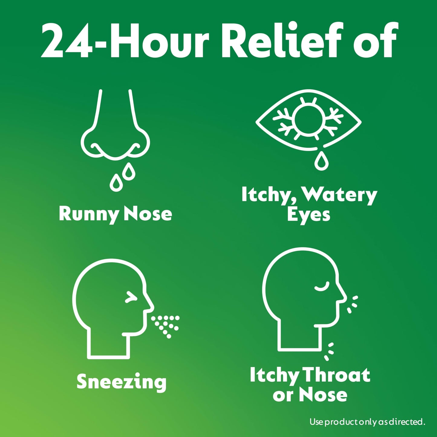 Zyrtec 24 Hour Allergy Medicine Tablets, Indoor & Outdoor Allergy Pills, Non Drowsy Antihistamine, 10 mg Cetirizine HCI, Relief from Runny Nose, Sneezing, Itchy & Watery Eyes, 75 ct