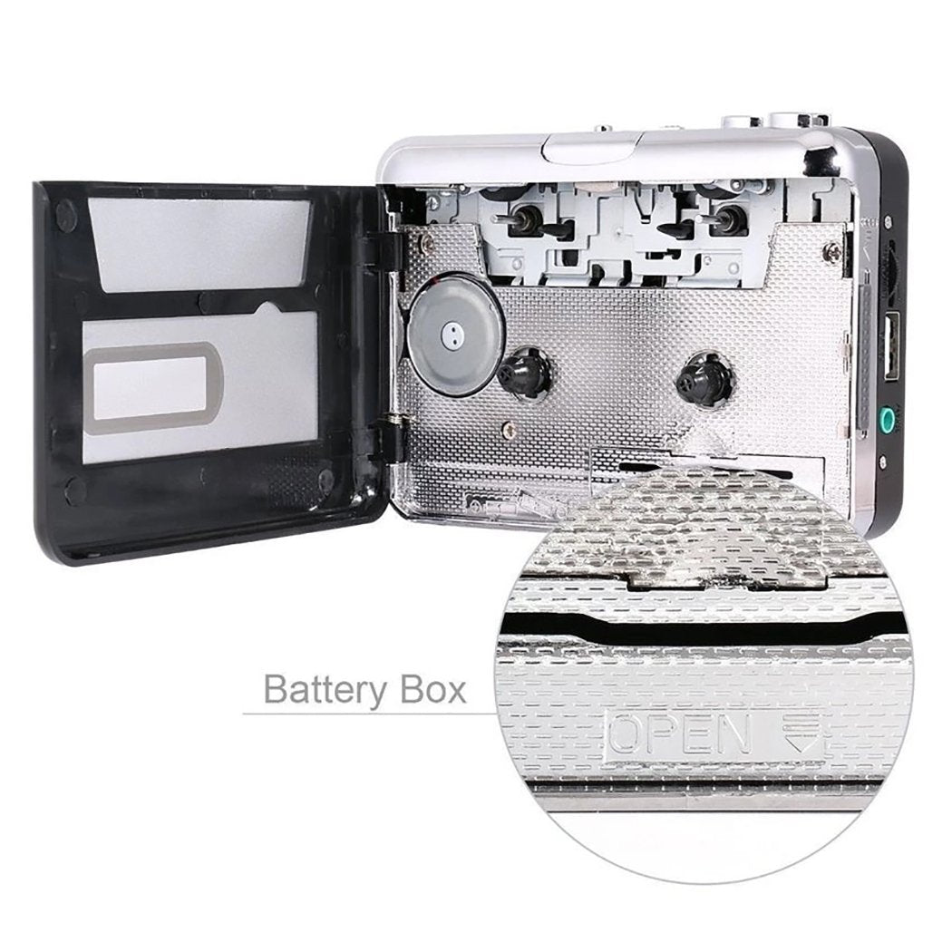 Y&H Cassette Tape Player Record Tape To Mp3 Digital Converter,Usb Cassette Capture,Save To Usb Flash Drive Directly,No Need Comp