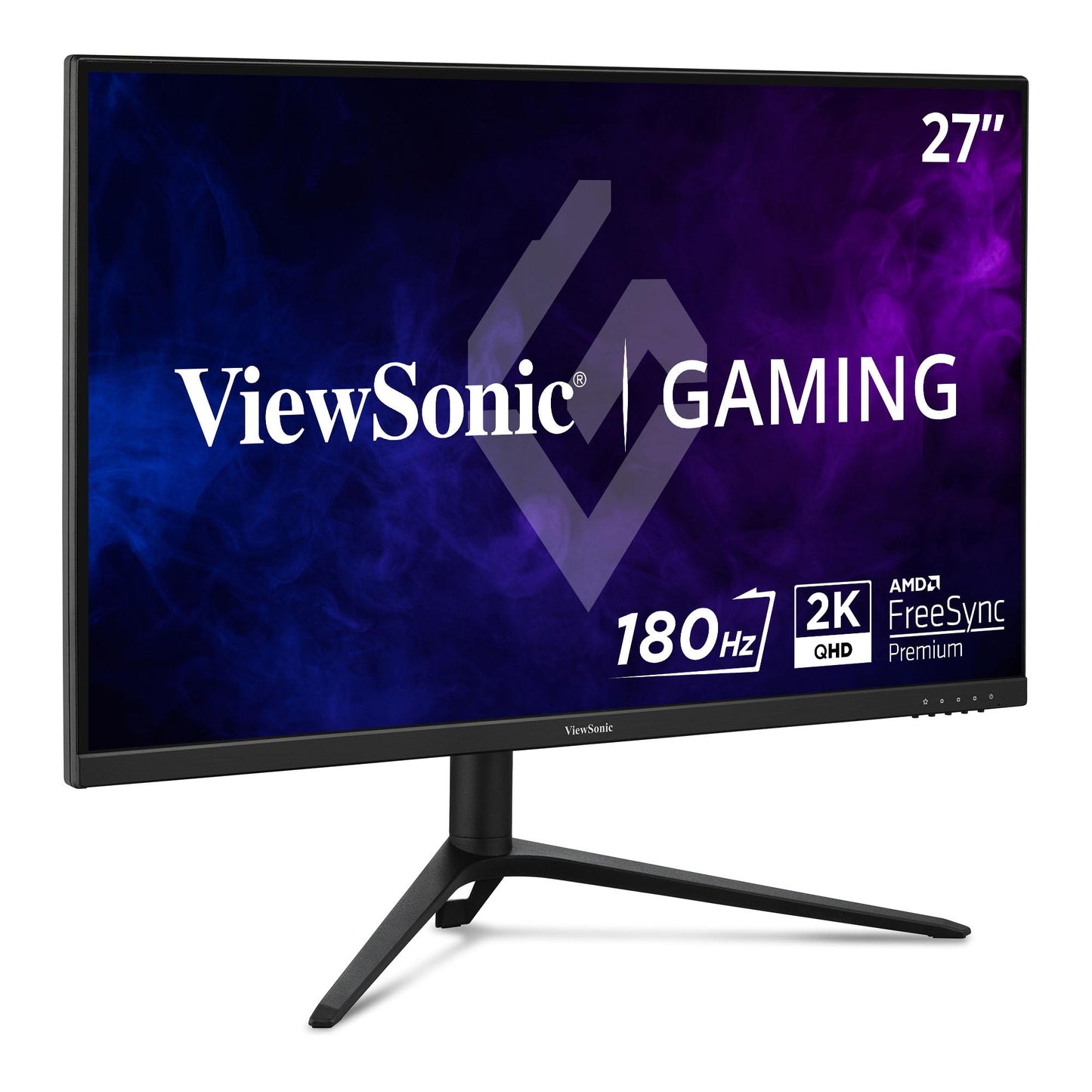Viewsonic Vx2728J-2K 27 Inch Gaming Monitor 1440P 180Hz 0.5Ms Ips W/Freesync Premium, Advanced Ergonomics, Hdmi, And Displayport