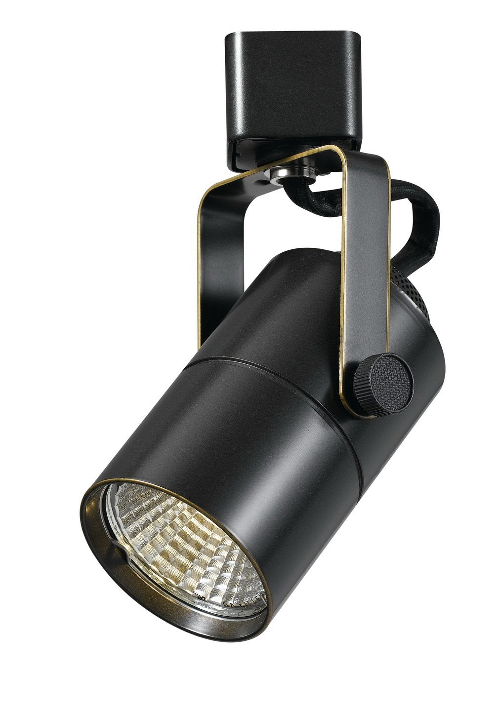 Cal Integrated LED Track Fixture, 10W, 3300K, 650 Lumen, Dark Bronze, Model HT-610-DB, 2.2 x 4 x 4.