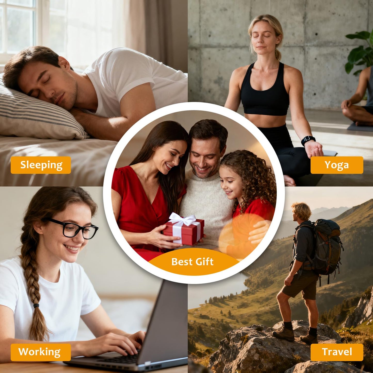Portable Noise Machine for Baby Adult with 21 Natural Soothing Sound, Memory Function, Powerful Battery & 32 Levels of Volume, Noise Canceling for Sleeping, Sleep Sound Timer Therapy for Home, Travel
