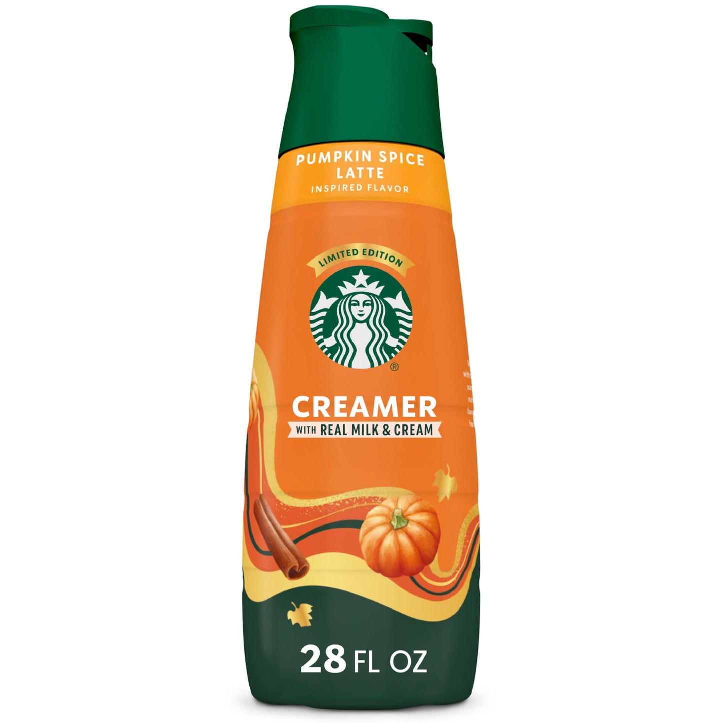 Starbucks Pumpkin Spice Latte Coffee Creamer, 28 Fl Oz
