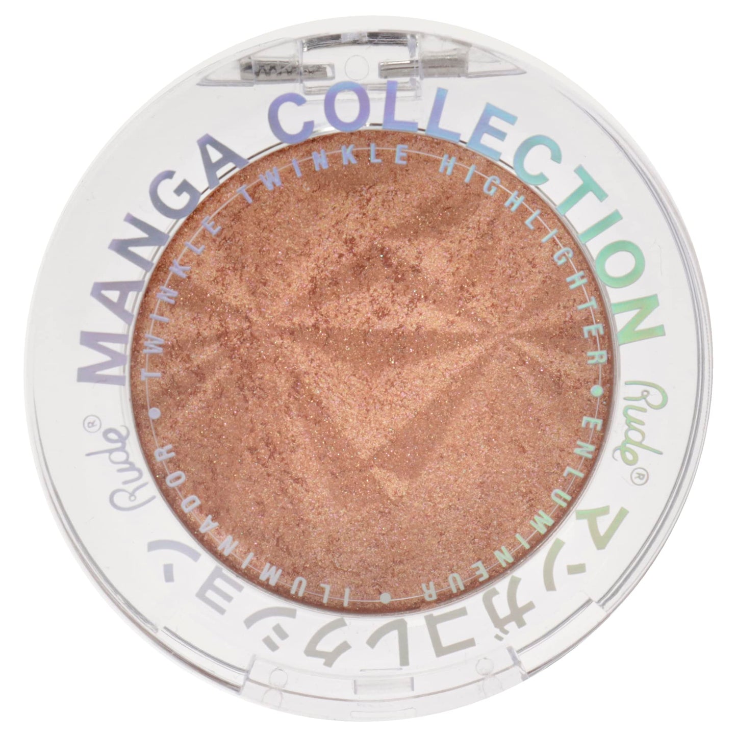 Rude Cosmetics Manga Collection Twinkle Twinkle Highlighter - Rudekos Dragon Highlighter Women 0.14 oz