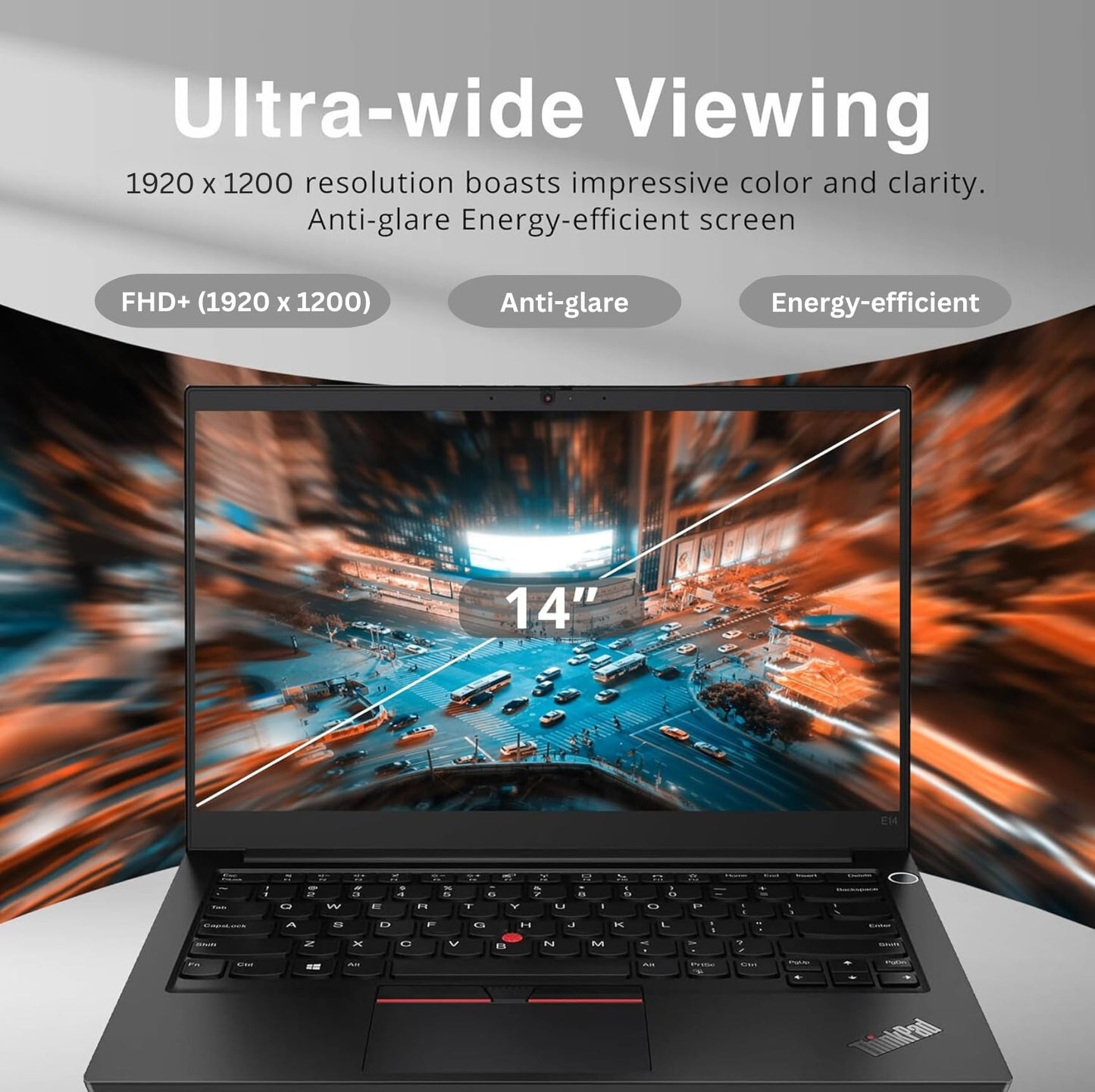 Lenovo Thinkpad E14 Gen 5 Business Laptop, 14 Fhd+ Display, Amd Ryzen 7 7730U (Beat I7-1255U), 24Gb Ram, 1Tb Ssd, Fp Reader, Bac