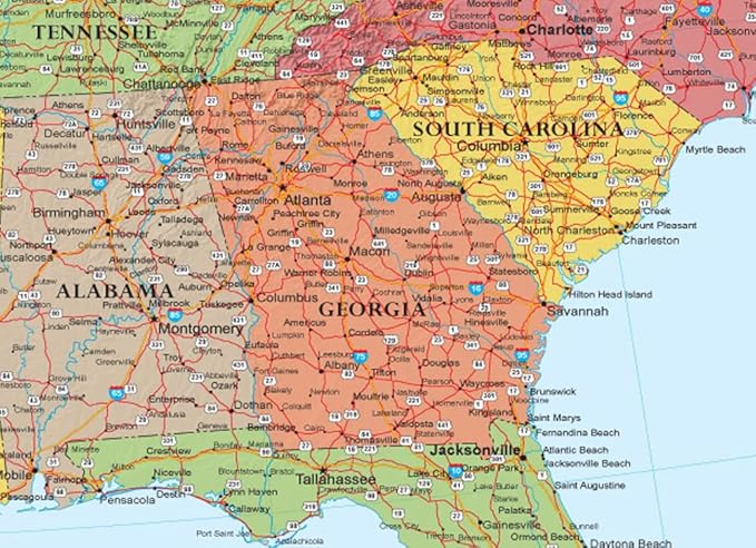 48x78 World and United States Classic Premier Combo Two Wall Map Set