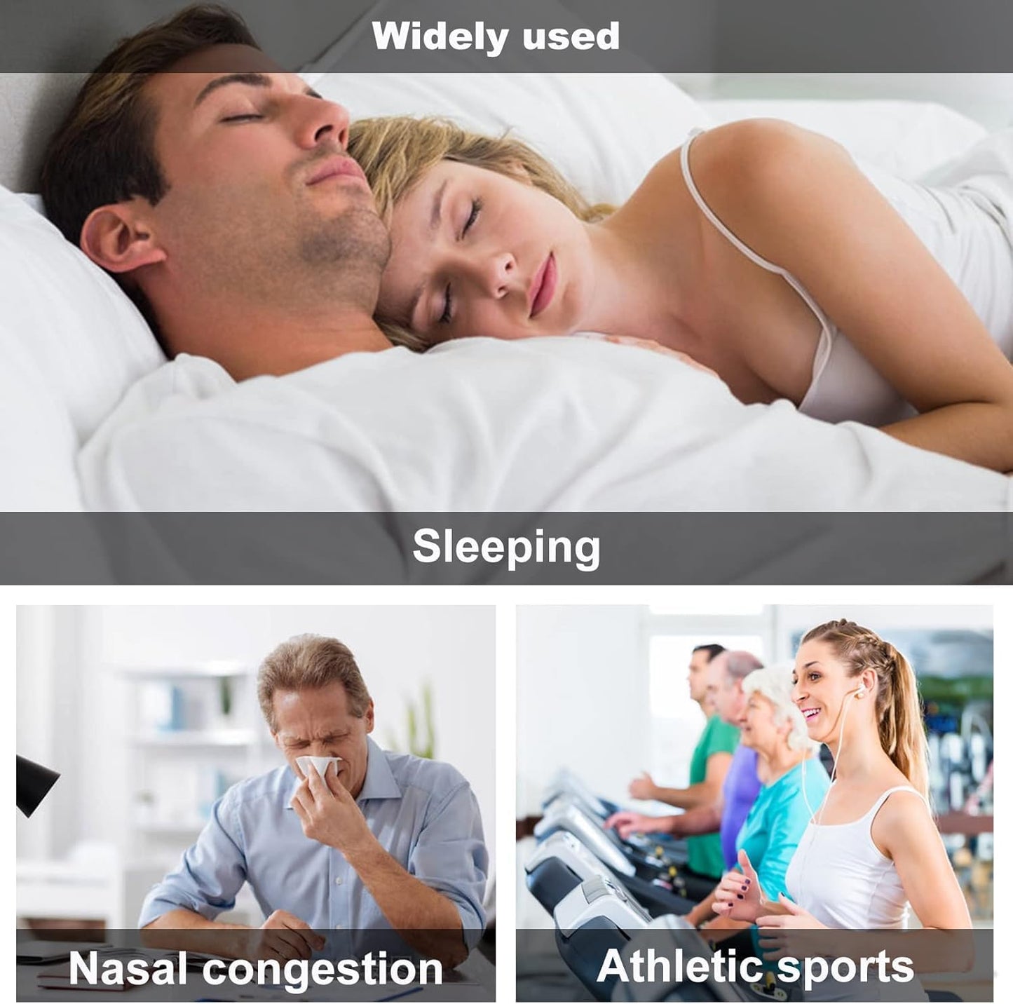 Debaishi 60-300 Count Nasal Strips for Men and Women(66mm*19mm) (60)