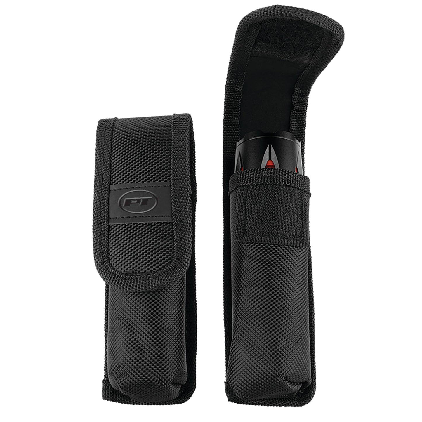 Performance Tool W2671 Flashlights 2-Pack, Adjustable Beam, Warm White LED, Water & Impact Resistant, Black