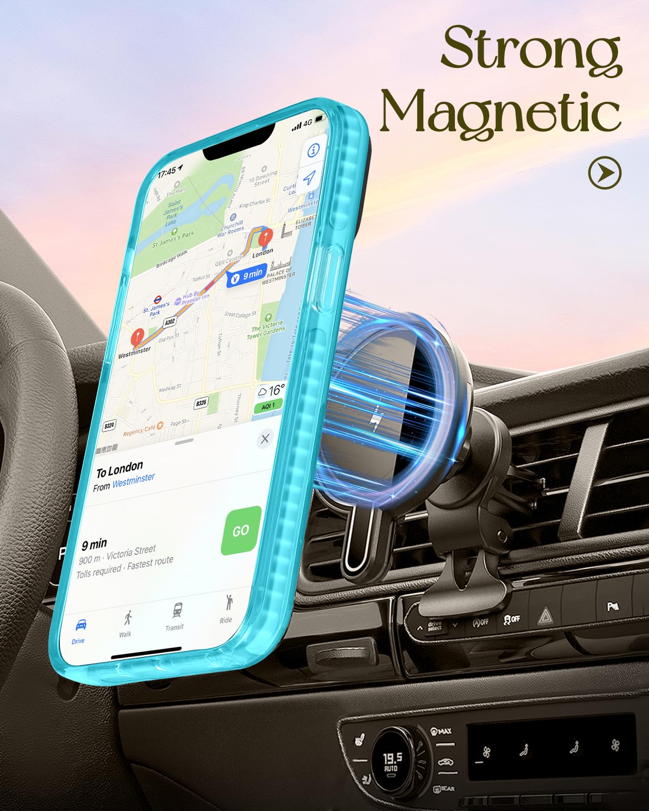 Lotadilo Cute Case For Iphone 16E For Women Girls - Funny Ink Butterfly Design Compatible With Magsafe Magnetic Ring Holder Kick