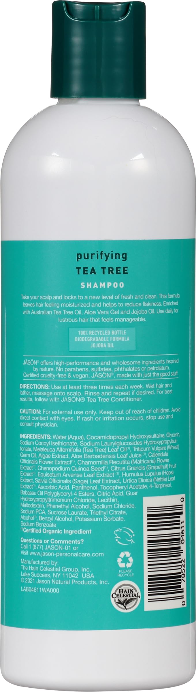 Jason Tea Tree Shampoo 12 oz