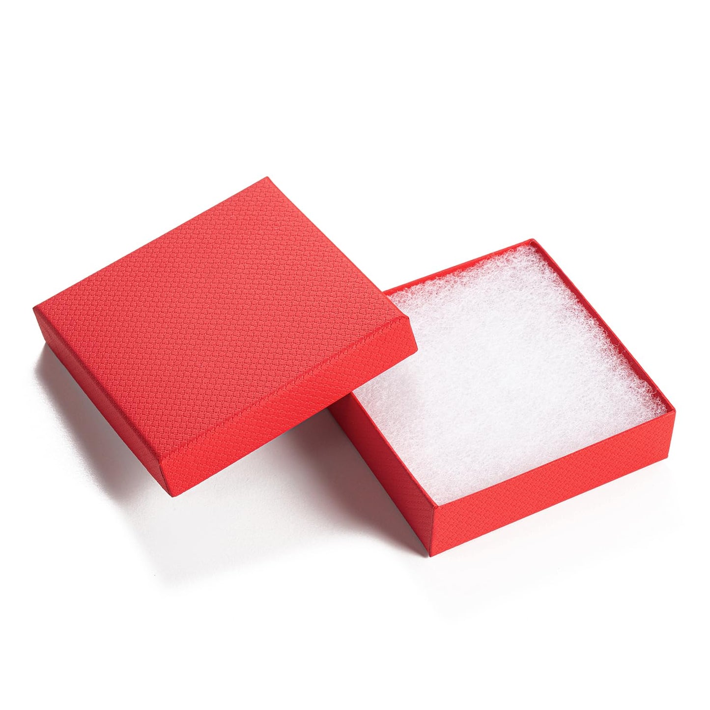 GEFTOL Jewelry Gift Boxes 40 Pack 3.5x3.5x1 Inch Cardboard Jewelry Boxes,Small Gift Boxes for Jewelry Earrings Necklaces Handmad