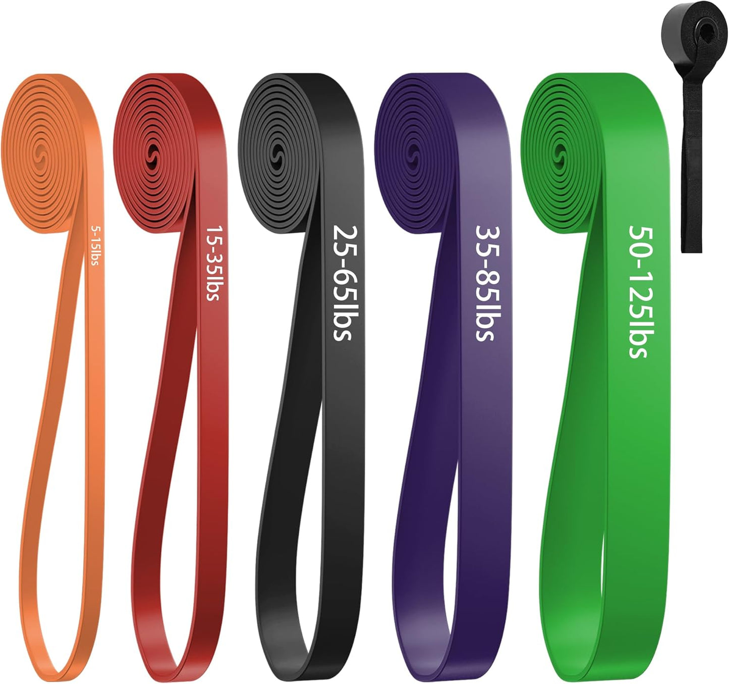 Resistance Bands, Pull Up Assist Bands - Workout Bands, Eexercise Bands for Working Out, Fitness, Training, Physical Therapy for Men Women