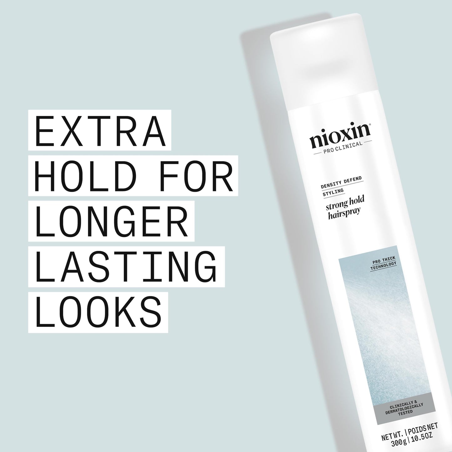 Nioxin Density Defend Styling Strong Hold Hairspray | For Long-Lasting Hairstyles| Humidity Resistant | 10.6 Fl Oz