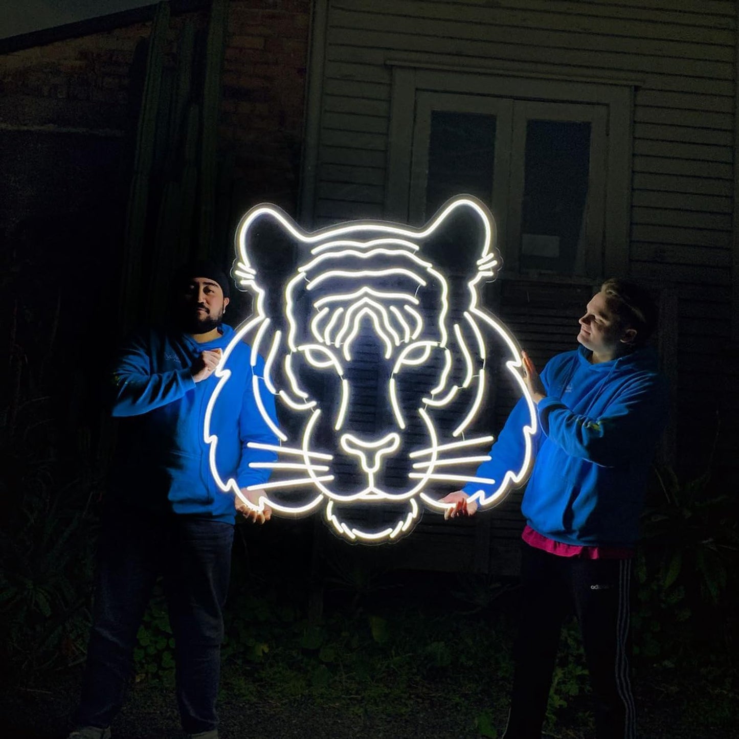 GYIODFU Neon Sign - Custom Wall Art, Dimmable, 40 Inch, PVC & LED Acrylic, Personalized Colors, Model N-LC01