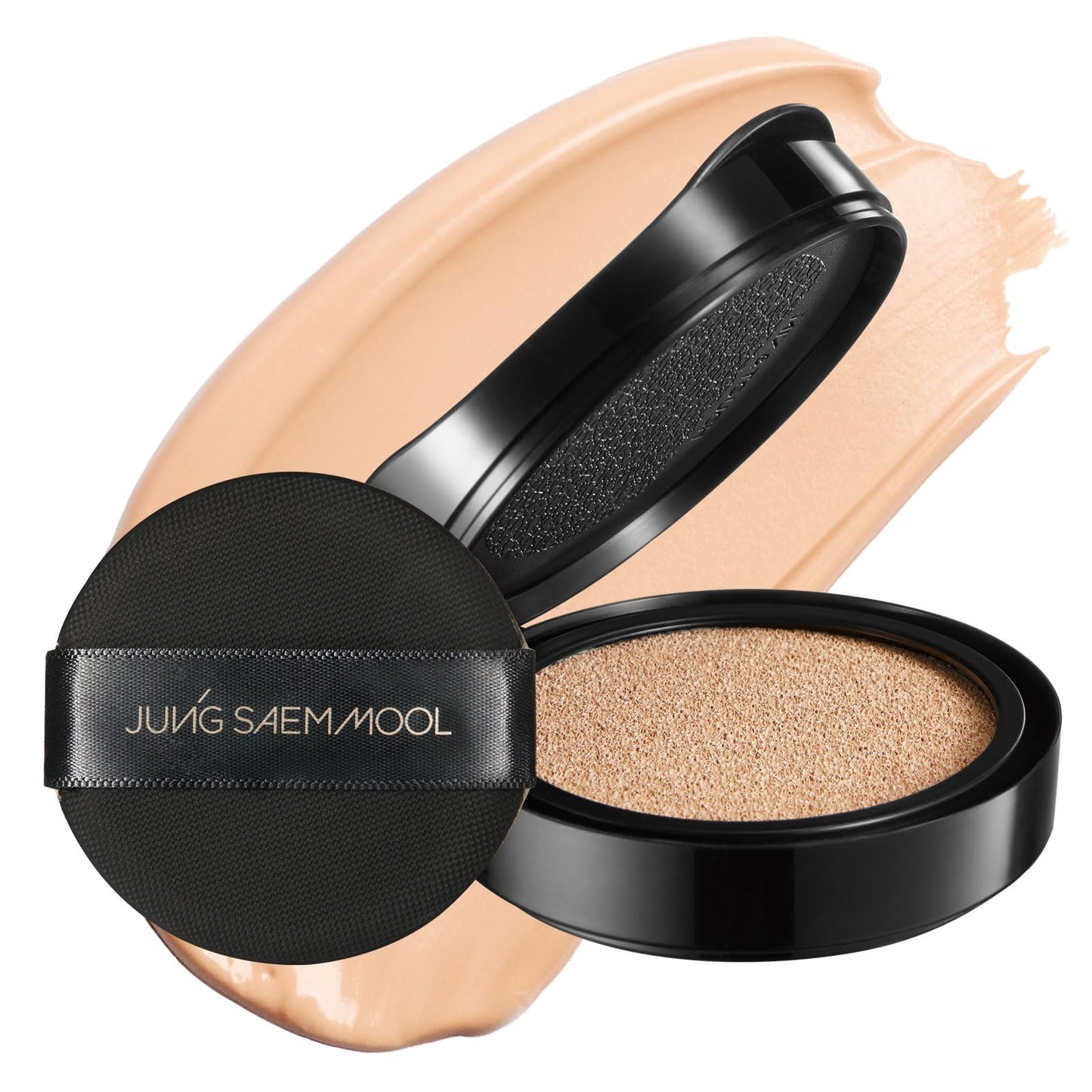 [JUNGSAEMMOOL OFFICIAL] Essential Skin Nuder Cushion (Pink Light) | Refill | Natural Finish | Buildable Coverage | Makeup Artist