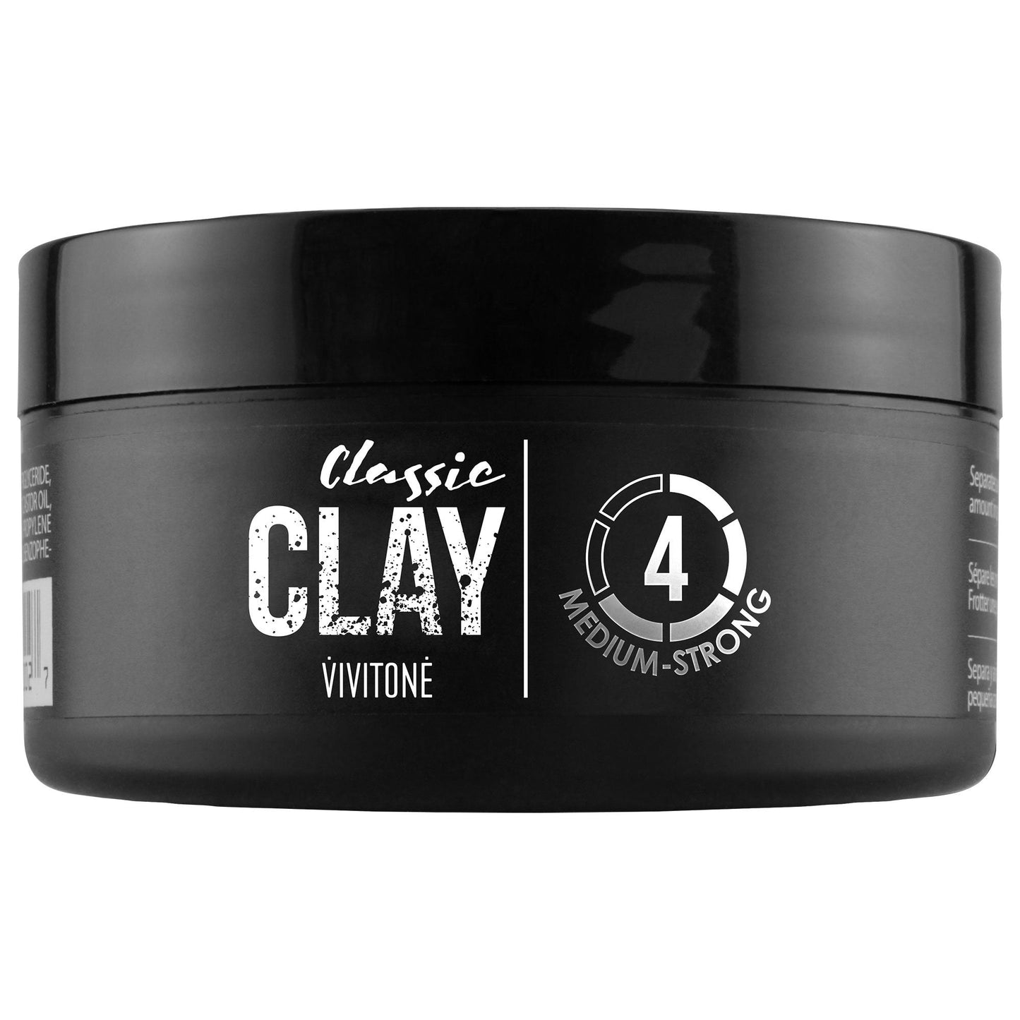 Vivitone Classic Styling Clay, 2.1 oz. Medium hold, Matte finish, Flexible & Re-workable, Nice fresh fragrance, Adds thickness a