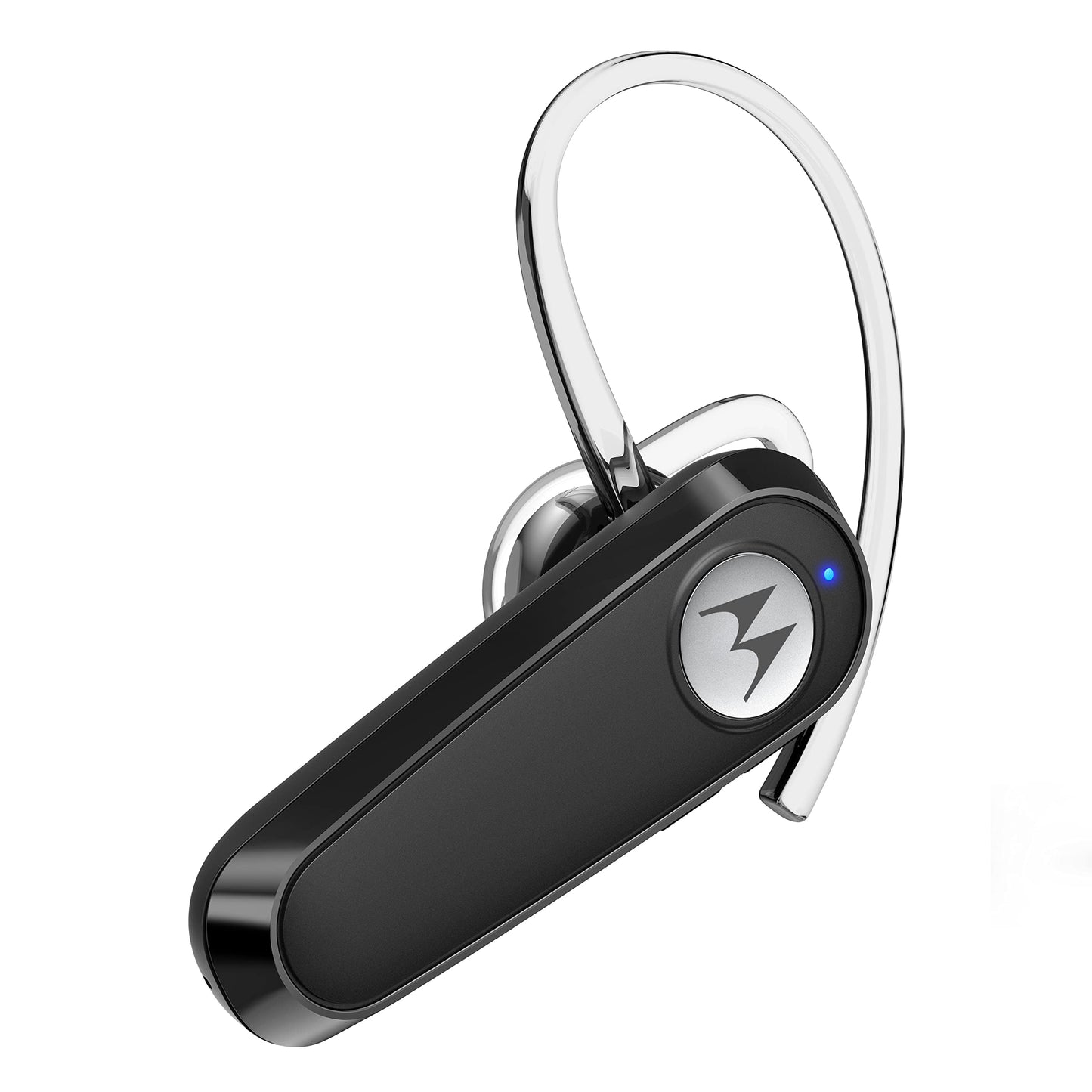 Motorola Sound HK126 Bluetooth Earpiece - Wireless Mono Headset, 8-Hour Talk Time, Voice Assistant, Black