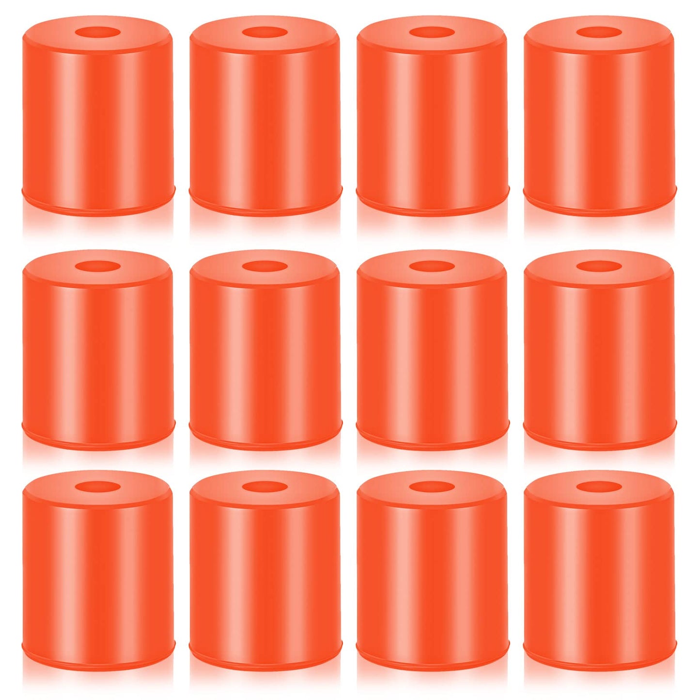 12 Pcs 3D Printer Heatbed Parts Silicone Leveling Solid Bed Mount Heat Resistant 3D Printer Parts Compatible With Cr-10 Ender 3