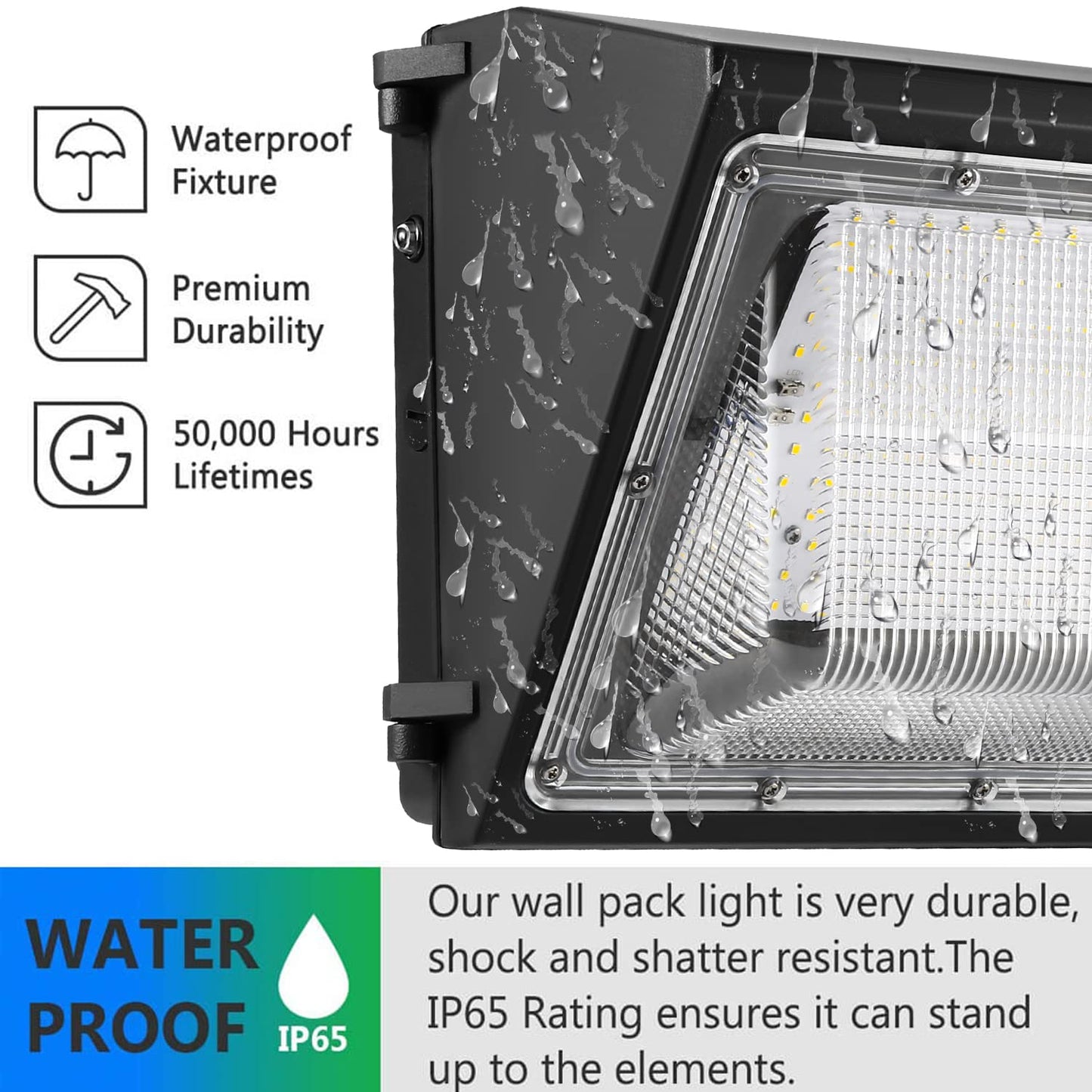 Whled 1-10V Dimmable 120W Led Wall Pack Light With Dusk To Dawn Photocell  100-277V 16800Lm 800-1000W Hps/Hid Equiv.  5000K Outdoor Security Lighting  Etl Commercial Wall Mount Lights For Building