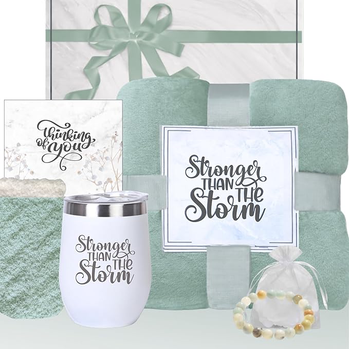 Get Well Soon Gifts for Women - Thinking of You Care Package for Cancer Recovery, Surgery, Sick Friend, Hospital Comfort, ...