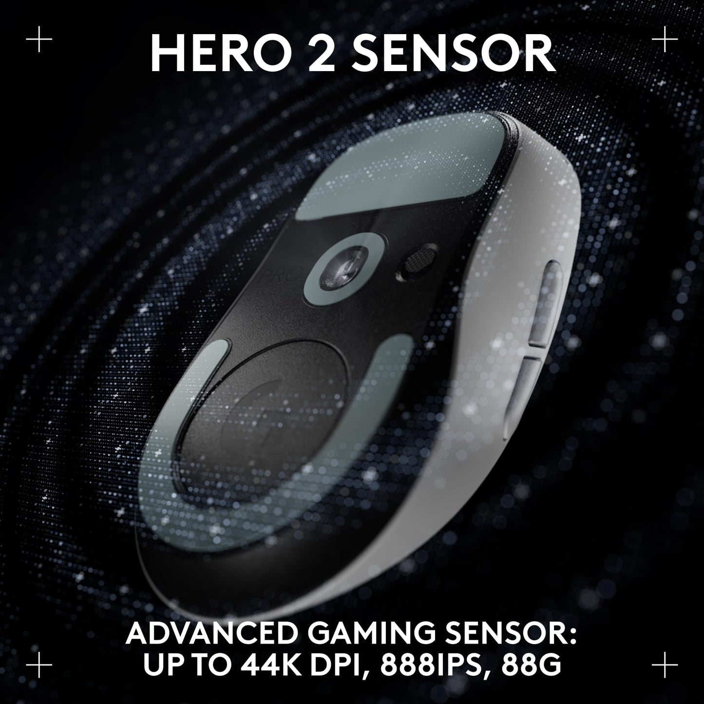 Logitech PRO X Superlight 2 DEX Wireless Gaming Mouse, White | Lightweight, Hero 2 Sensor, 44k DPI, 5 Programmable Buttons, Lightspeed Wireless, Right Hand, PC/Mac | Signature Series Charging Dock