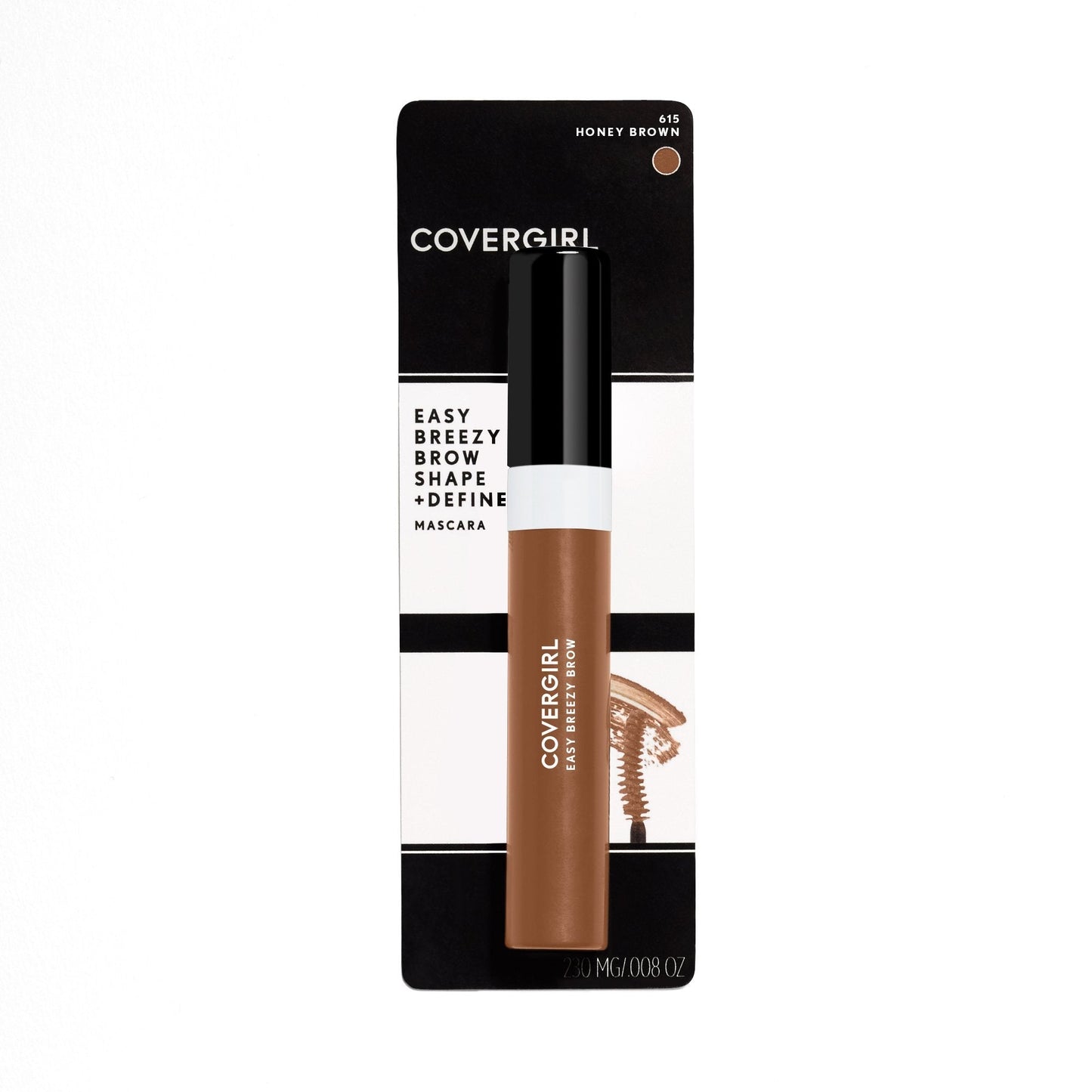 COVERGIRL Easy Breezy Brow Mascara (packaging may vary), Rich Brown, 0.3 Fluid Ounce
